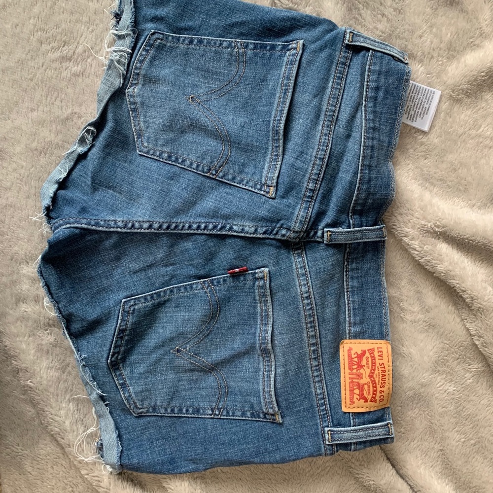 Levi denim shorts